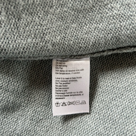 Women’s knit sweater/pants set in powder blue. Sold separately or as a set. - Picture 10 of 12